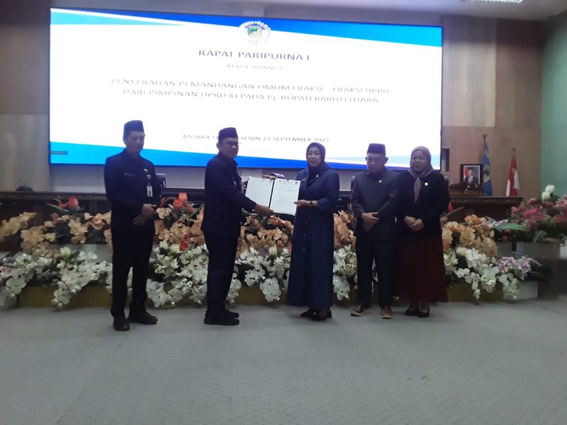 Dewan Barut Gelar Rapat Paripurna Raperda APBD Perubahan 2025