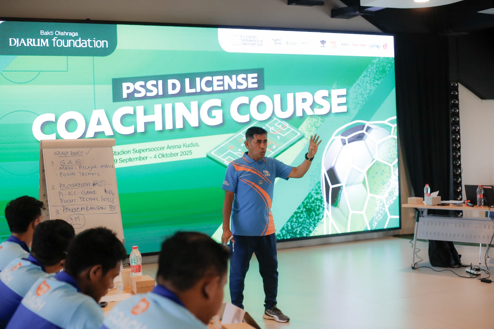 Cetak Pelatih Berkualitas, Sertifikasi Lisensi D Nasional Digelar di Kudus