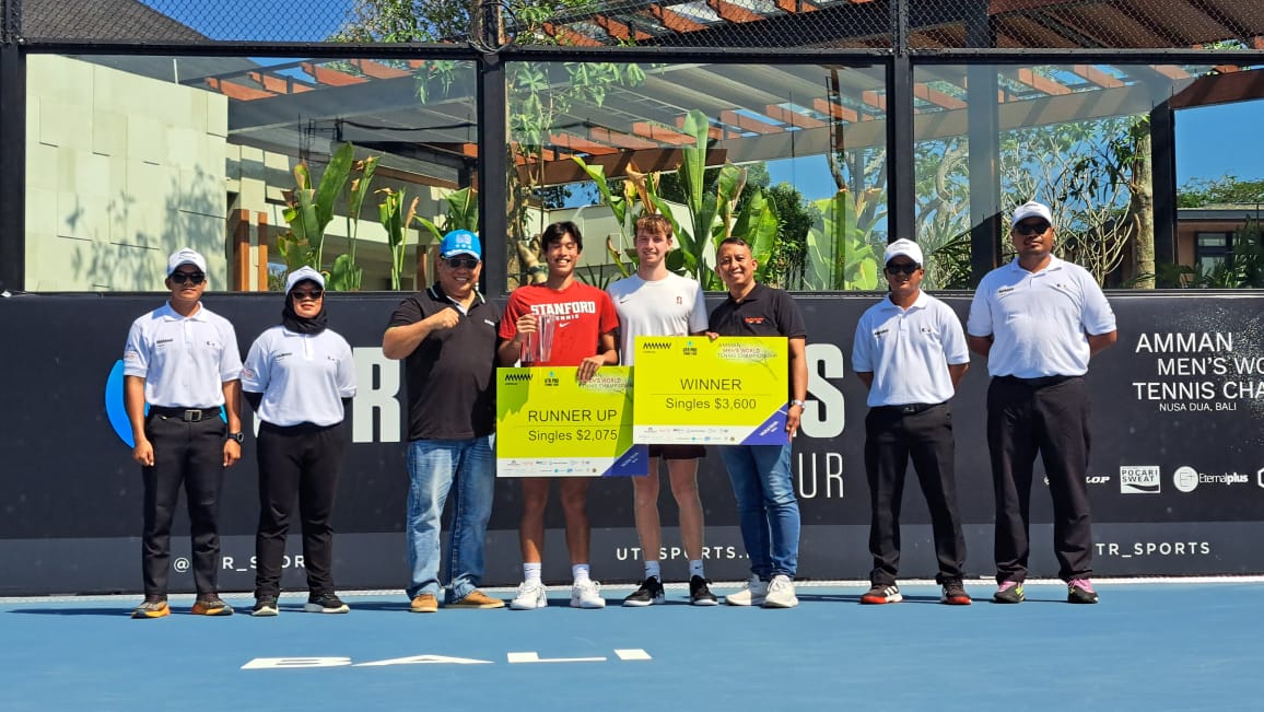 Nathan Barki Runner-up, Max Basing Raih Gelar Juara UTR Pro Tennis Tour 