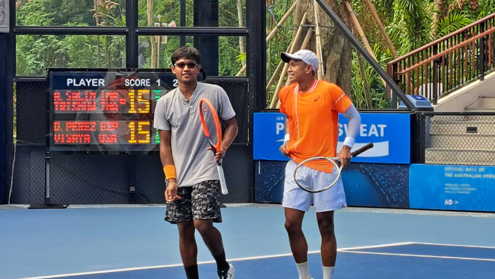Menang Dramatis, Gunawan/Renaldi Tembus Final Ganda ITF M-15 Bali