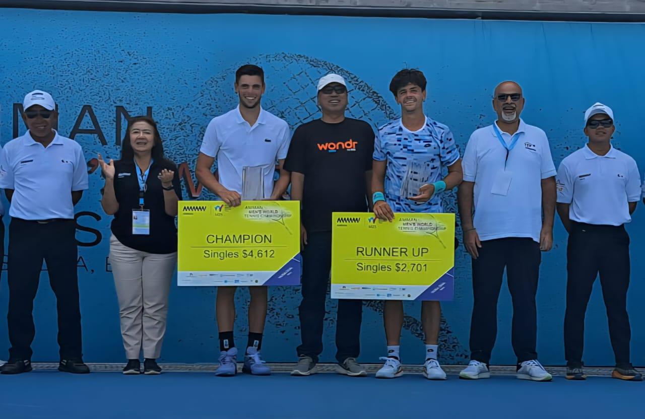 Arthur Gea Raih Gelar Juara Amman Men’s World Tennis Championship Seri III M-25