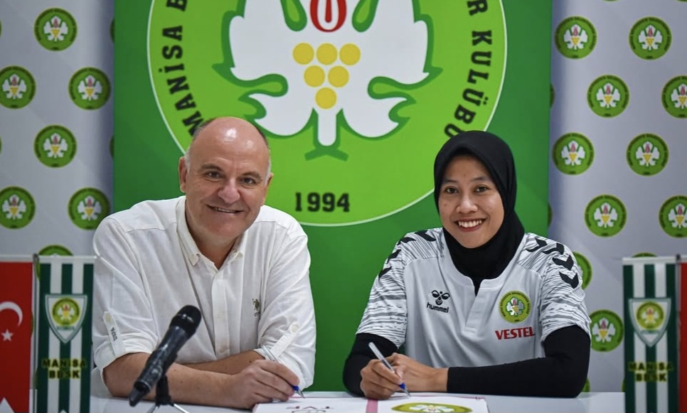 Megawati Resmi Teken Kontrak dengan Klub Turki Manisa BBSK