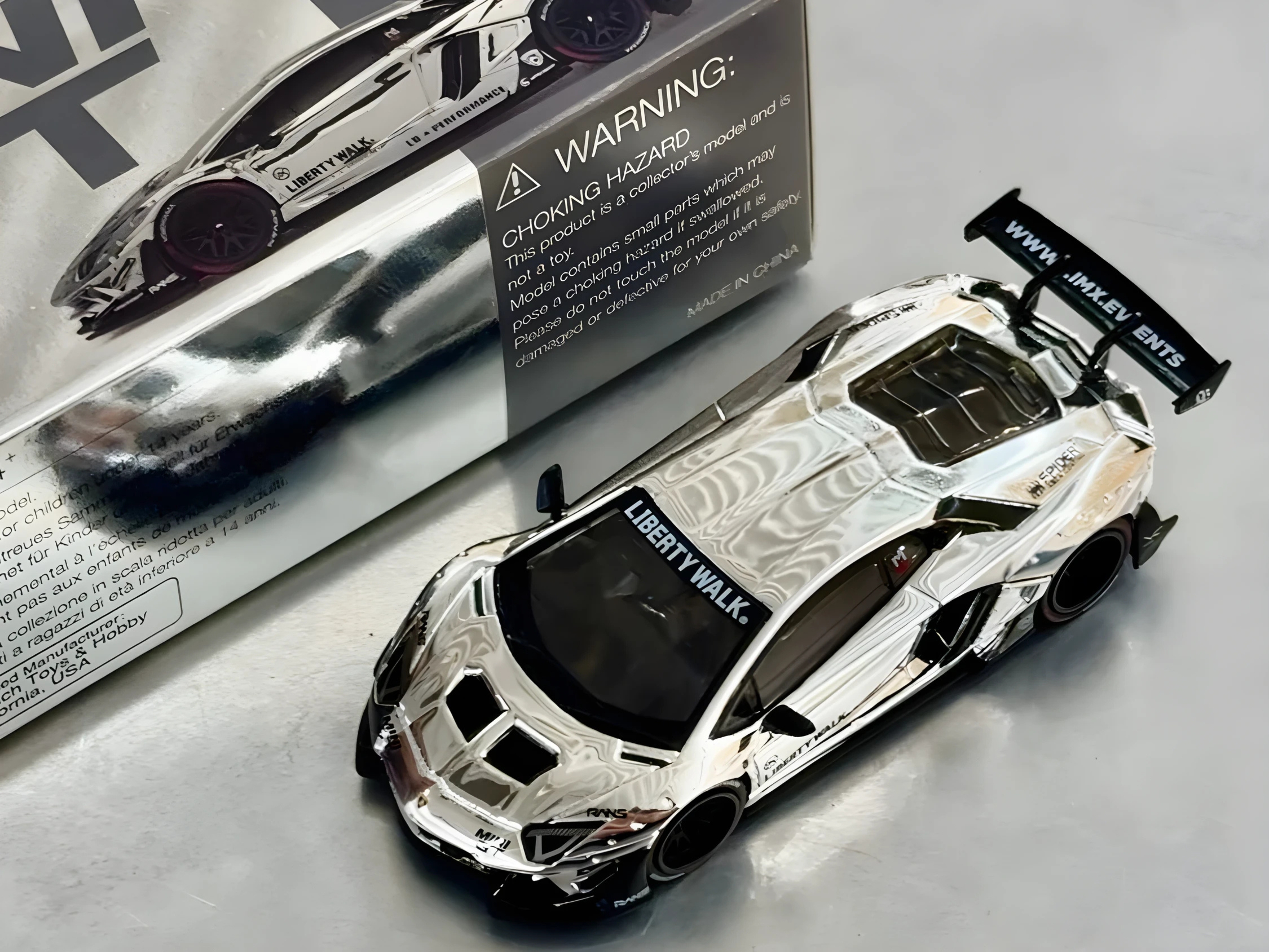 IMX 2025: Liberty Walk Siap Rilis Diecast Chrome Edisi Dunia Pertama