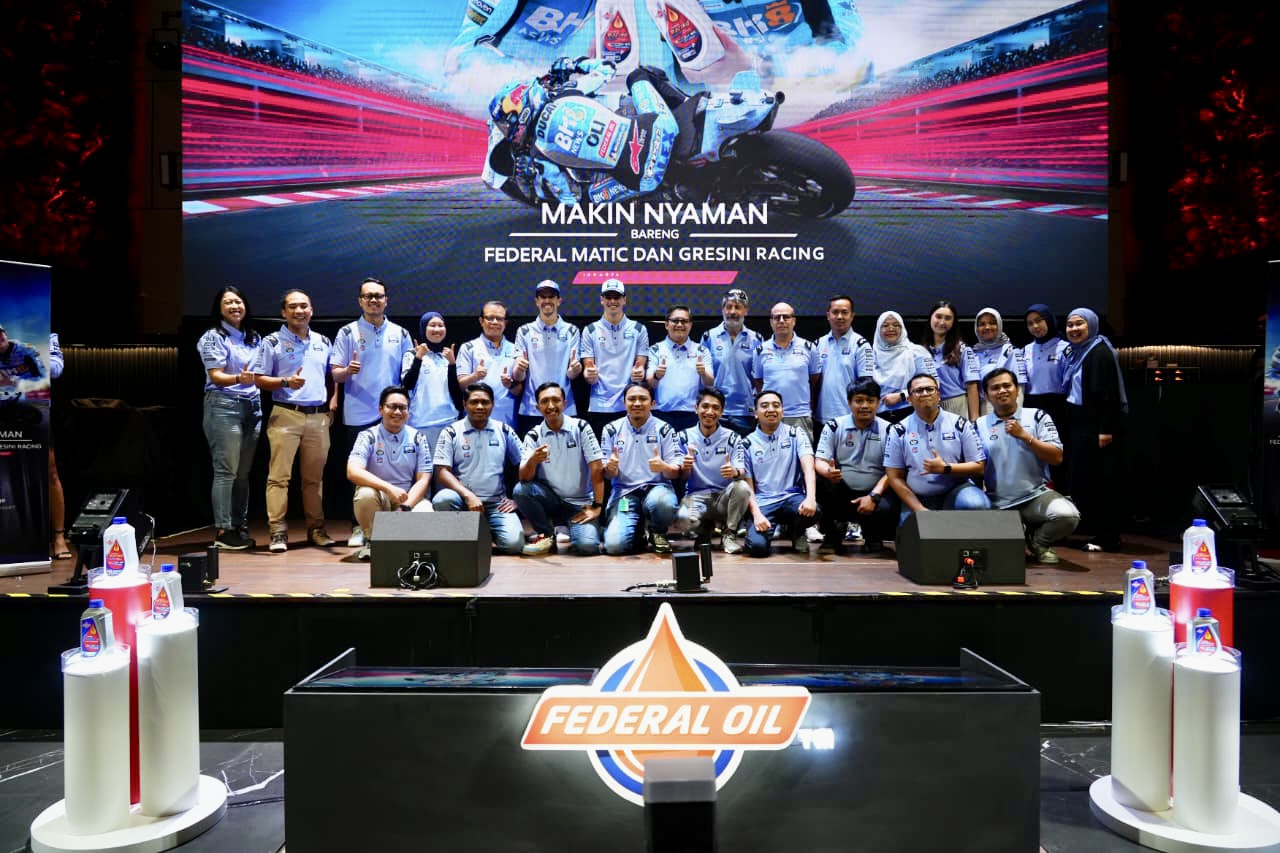 Federal Oil Gelar Acara Nyaman Bareng Federal Matic dan Gresini Racing di Jakarta