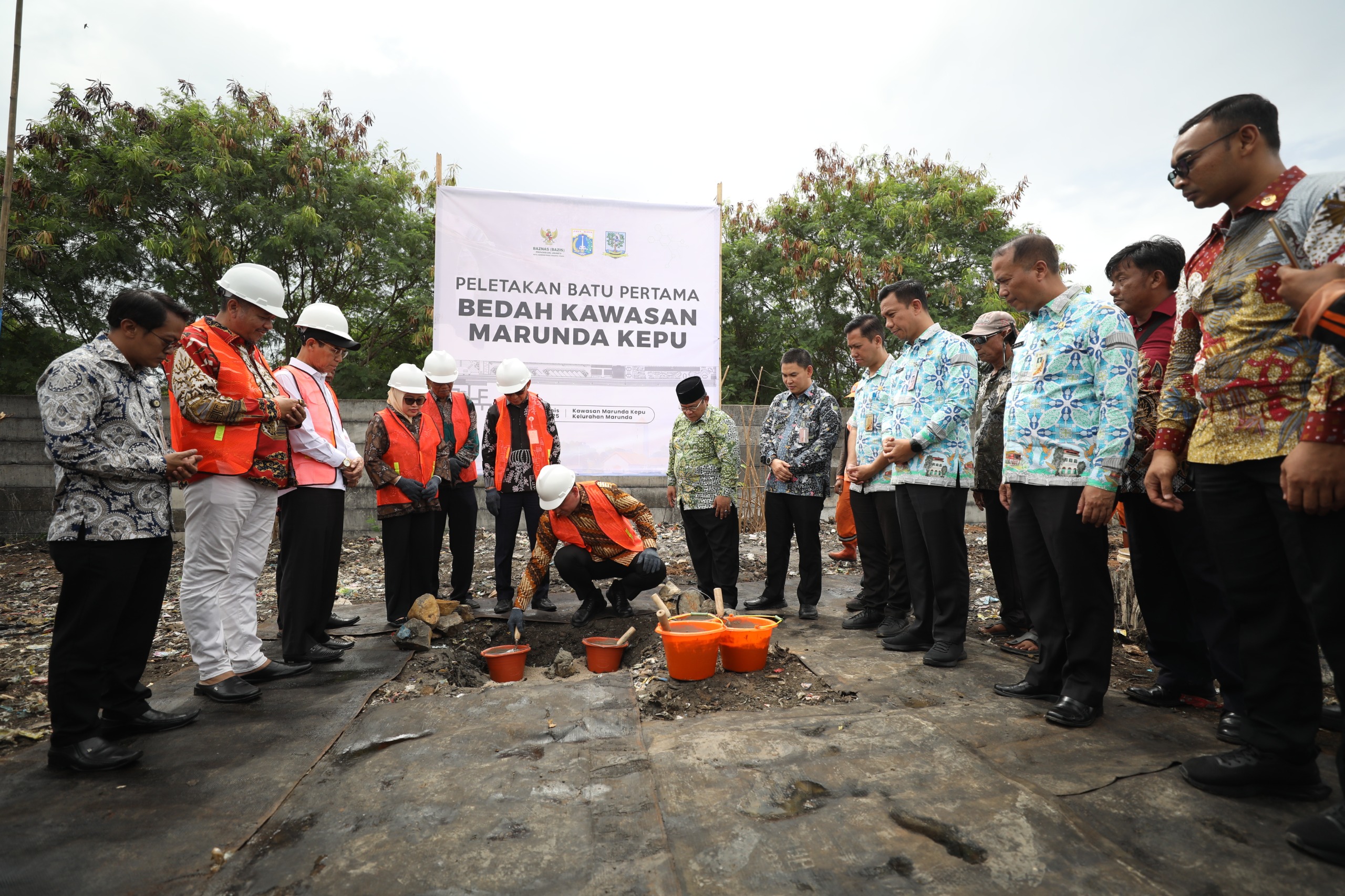 Peletakan Batu Pertama Marunda Kepu, Awal Transformasi Ekonomi Pesisir