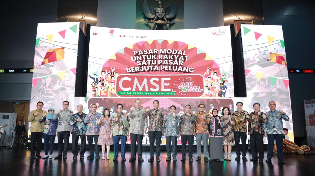 CMSE 2025 Usung Tema “Pasar Modal untuk Rakyat, Satu Pasar Berjuta Peluang”