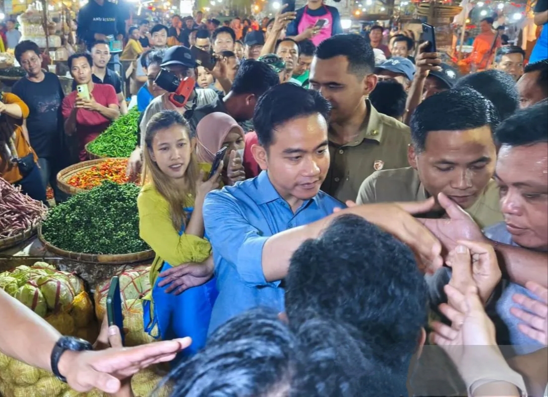 Wapres Tinjau Pasar Jagasatru Cirebon Pastikan Harga Pangan Stabil