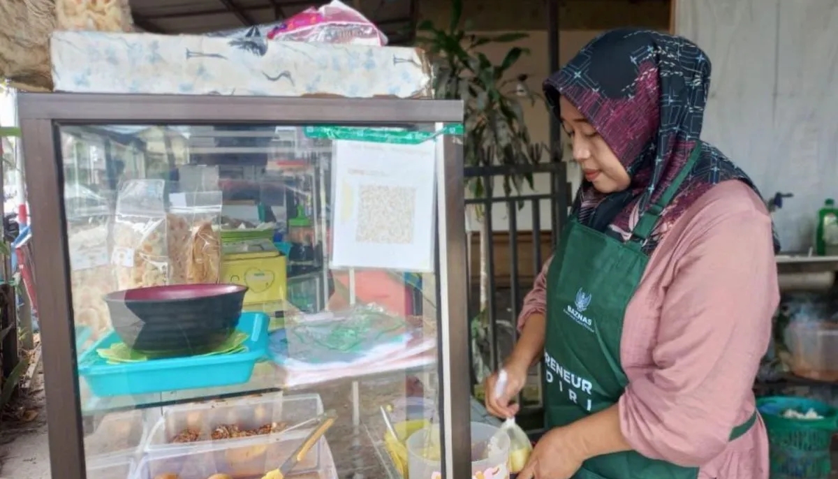 Ikut BMD, Pedagang Nasi di Banjarmasin Raup Rp1 Juta per Hari