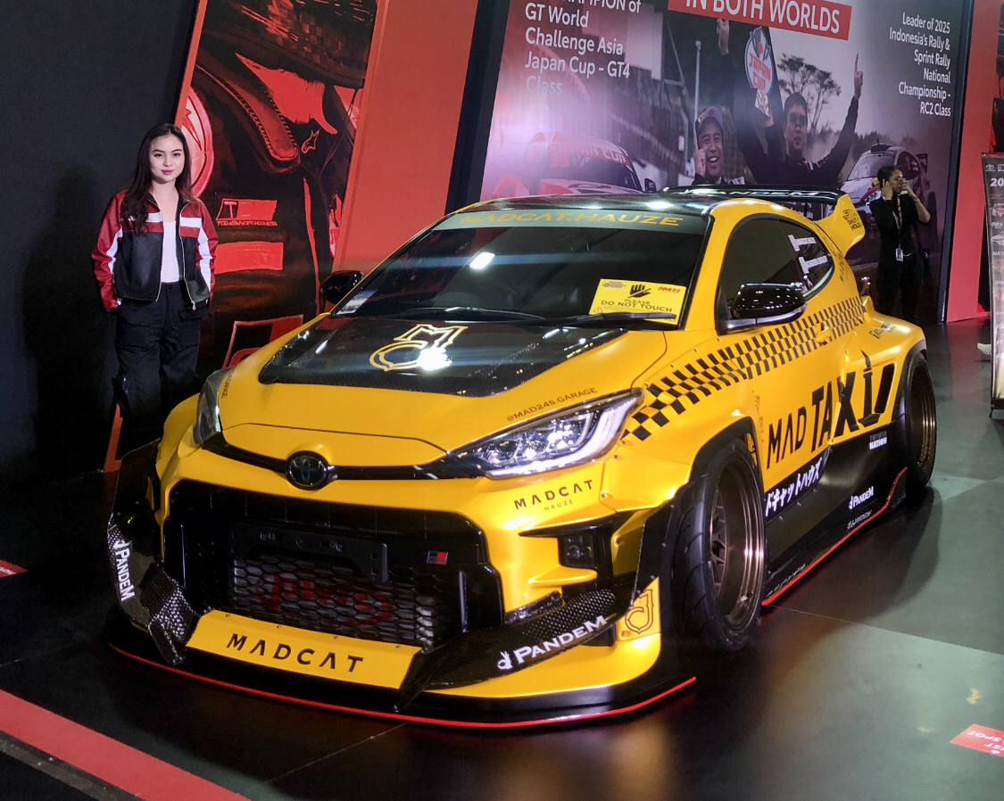 Toyota Pajang 4 Mobil Modifikasi di IMX 2025, Kolaborasi Modifikator Lokal