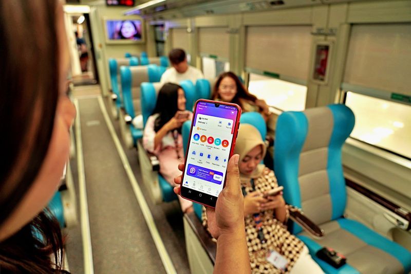 Aplikasi KAI Catat 14,94 Juta Transaksi Tiket Periode Januari-Juli 2025